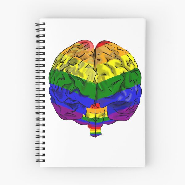 Artikelvorschau, Regenbogen-Gehirn – bunt-LGBT-STOLZ entworfen und verkauft von VtheArtist.