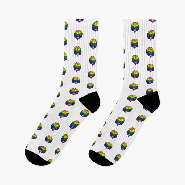 Item preview, Rainbow Brain- Colourful-LGBT-PRIDE designed and sold by VtheArtist.