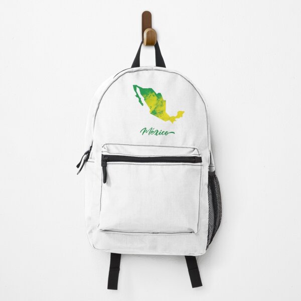 Item preview, México Map in Watercolor (Green and Yellow) designed and sold by Geometricshow.