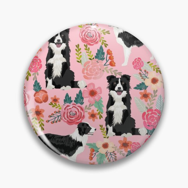 Item preview, Border Collie florals pattern - cute dog design, dog, Border Collie  designed and sold by PetFriendly.