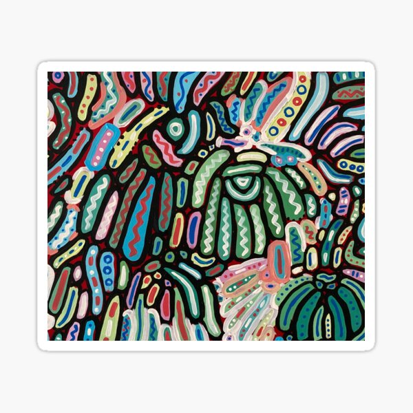 Vista previa del artículo con la obra «Jungla en movimiento», diseñado y vendido por Georgina Fraser.