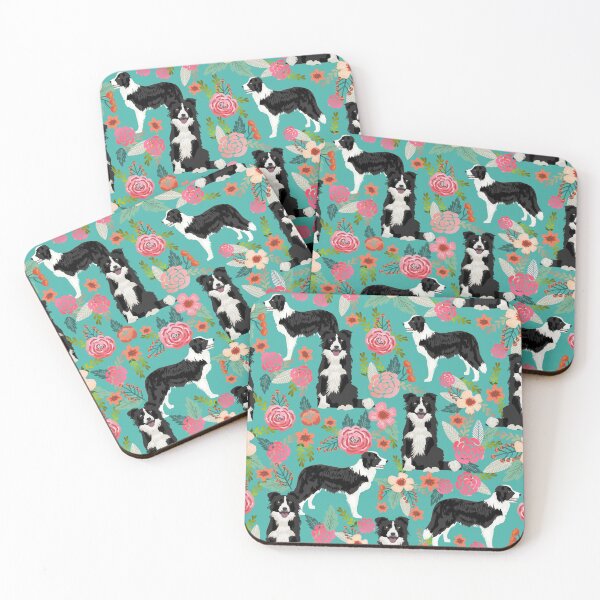 Item preview, Border Collie florals pattern - cute dog design, dog, Border Collie  designed and sold by PetFriendly.