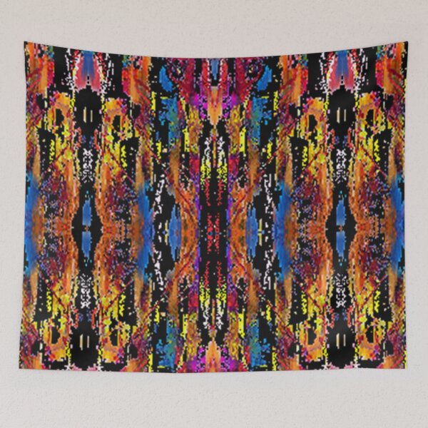 Item preview, Earth tones , Psychedelic Arte Abstracto, abstract art design designed and sold by Adri Barnard.