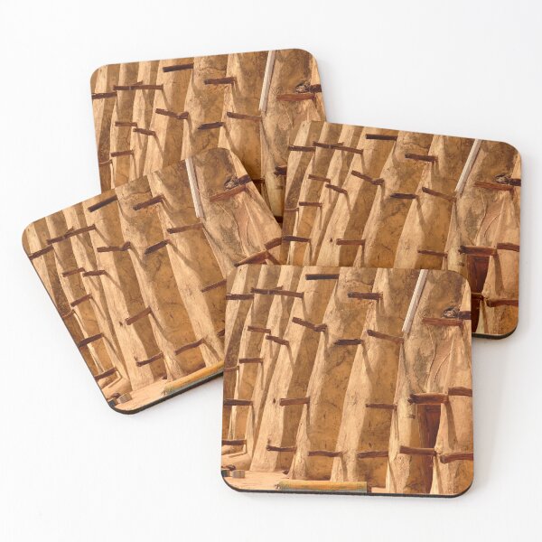 Item preview, Mud Brick Wall Detail, Facade, African Architecture, Burkina Faso designed and sold by worldways.