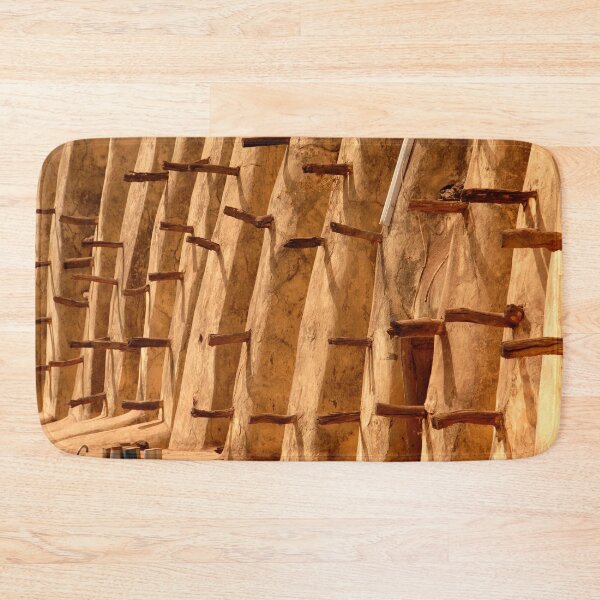 Item preview, Mud Brick Wall Detail, Facade, African Architecture, Burkina Faso designed and sold by worldways.