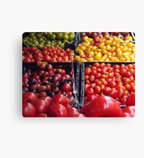 Colorful Fruit, Union Square Farmers Market, New York City Canvas Print