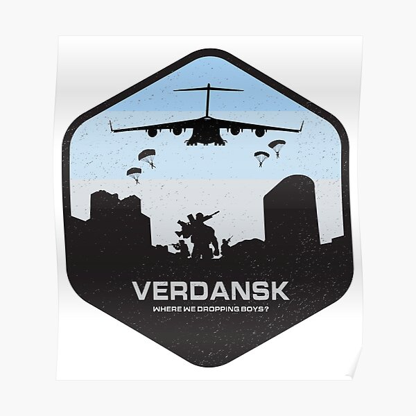 Verdansk Warzone Battle Royale Poster