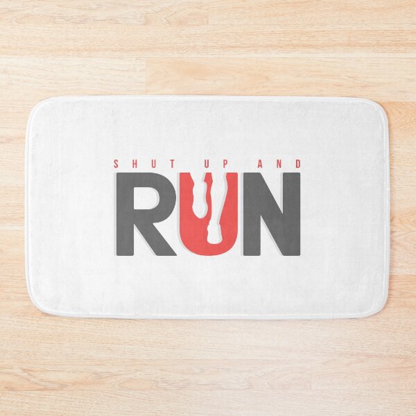 Item preview, Shut Up And Run designed and sold by AttireCafe.