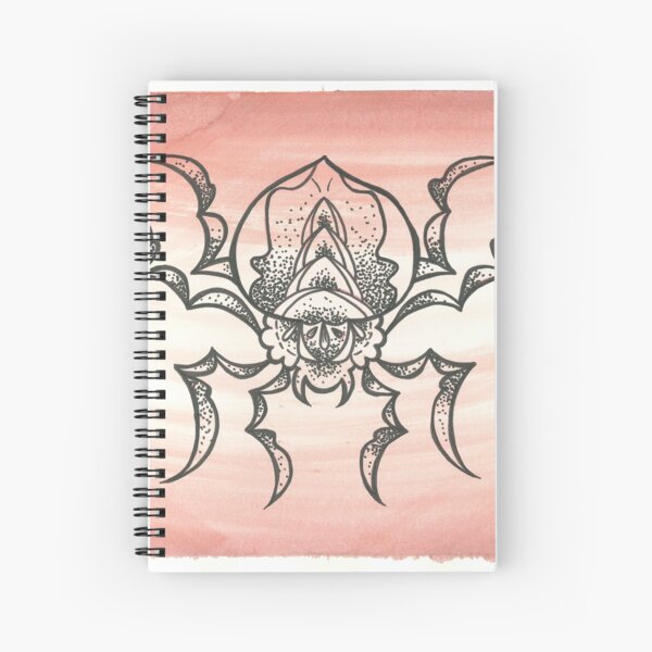 Along Came a Spider Spiral Notebook