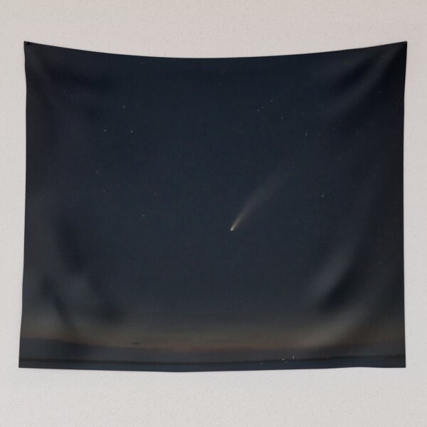 Item preview, Comet Neowise Over Milford Lake designed and sold by Shelly Gunderson.