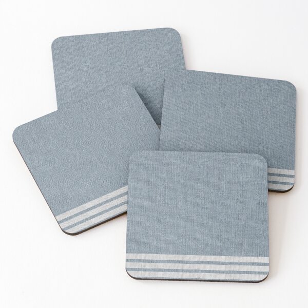 Item preview, Blue with 3 White Horizontal Stripes designed and sold by Josephines-ZA.