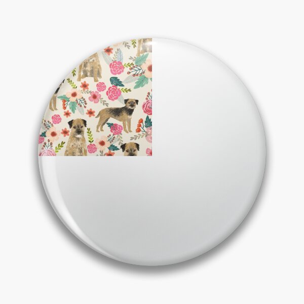 Item preview, Border Terrier florals pattern - cute dog design, dog, Border Terrier  designed and sold by PetFriendly.