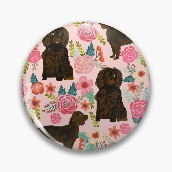 Item preview, Boykin Spaniel florals pattern - cute dog design, dog, Boykin Spaniel designed and sold by PetFriendly.