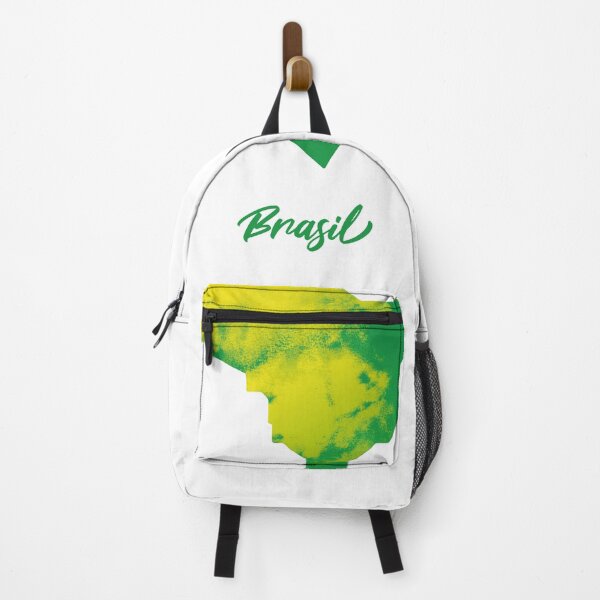 Item preview, Brasil Map in Watercolor (Green and Yellow) designed and sold by Geometricshow.
