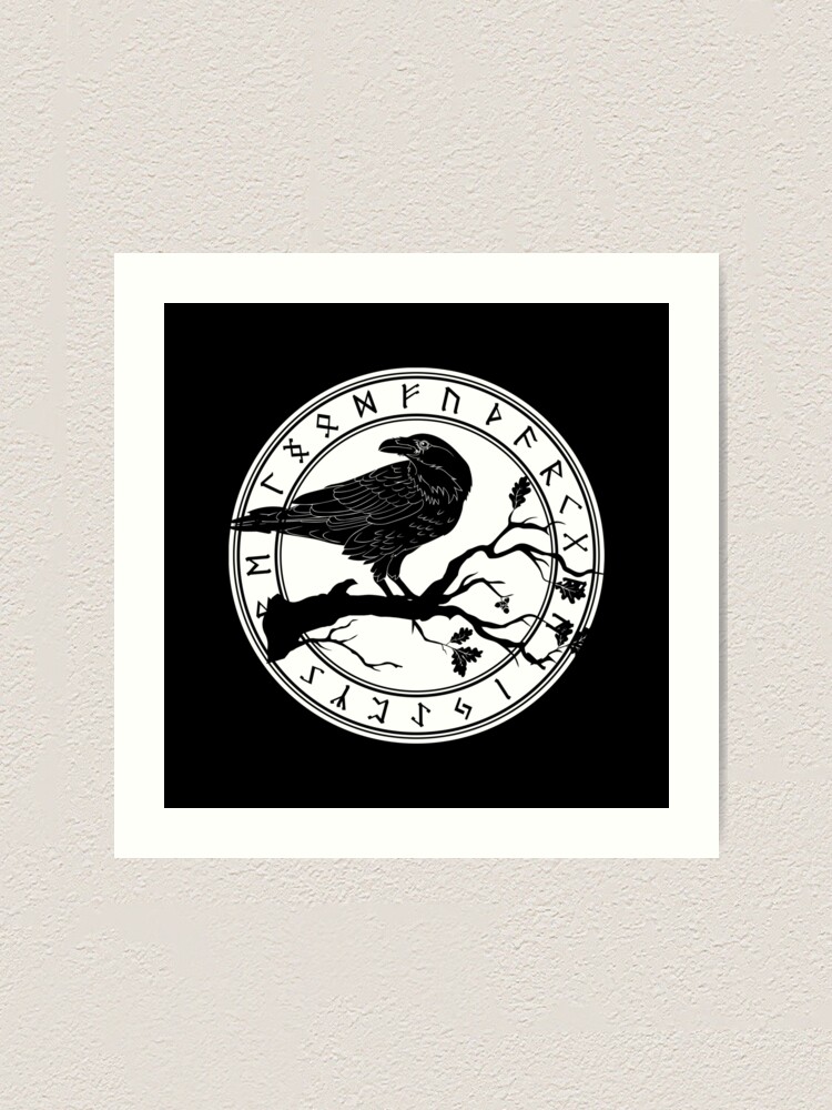 pix Odin Norse Raven Tattoos redbubble
