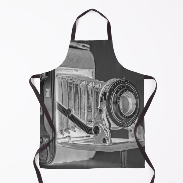 Item preview, Vintage folding bellows camera artwork in negative designed and sold by Christopher Ball.