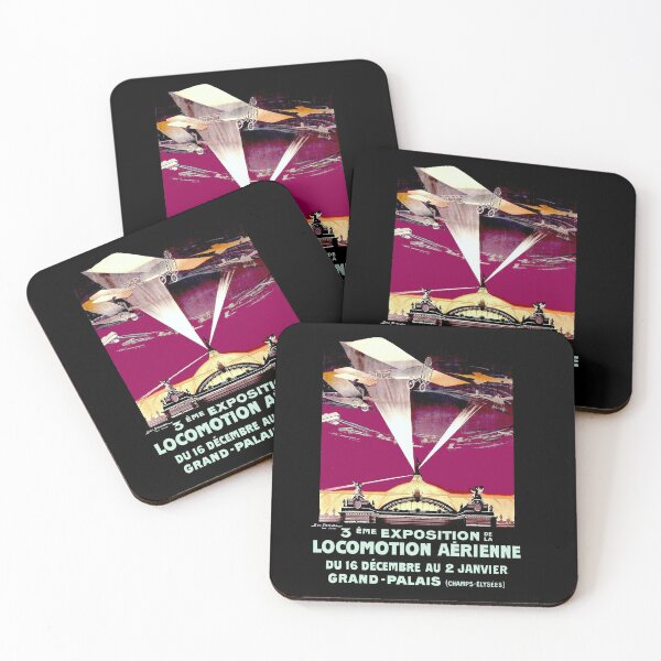 Item preview, AIRPLANE EXPOSITION : Vintage 1899 Flying Advertising Print designed and sold by posterbobs.