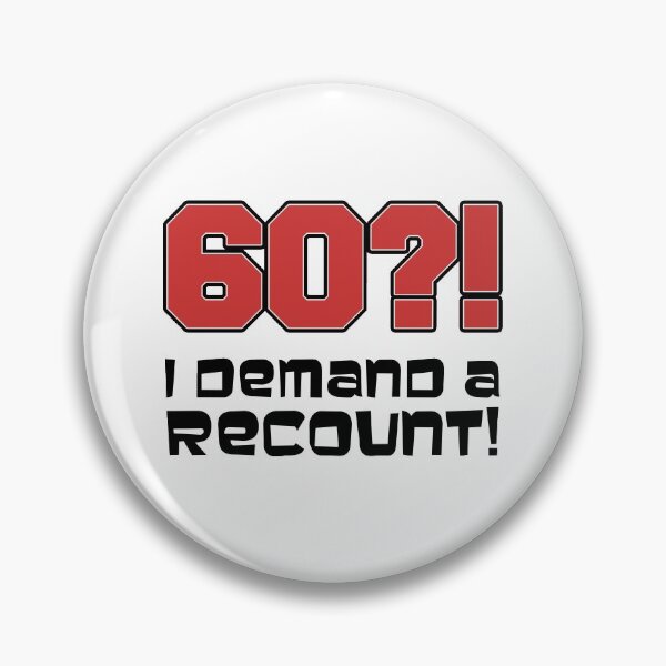 Item preview, 60?! I Demand A Recount Funny 60th Birthday designed and sold by jaycartoonist.