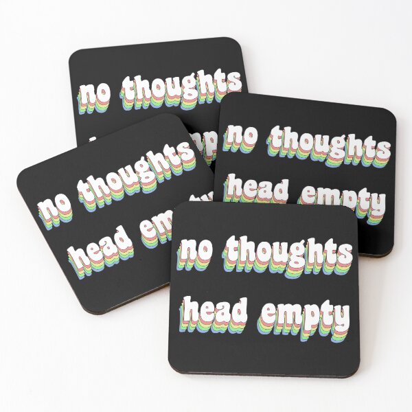 Item preview, no thoughts, head empty designed and sold by TikTokTalk.