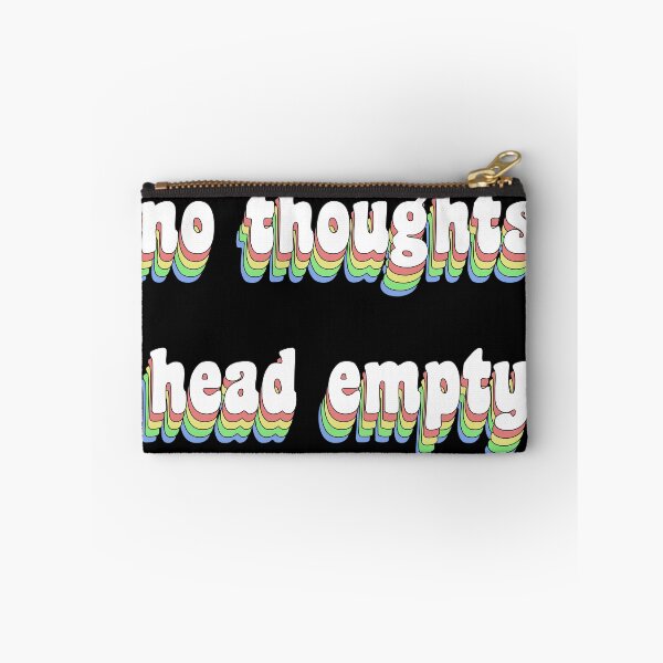 Item preview, no thoughts, head empty designed and sold by TikTokTalk.