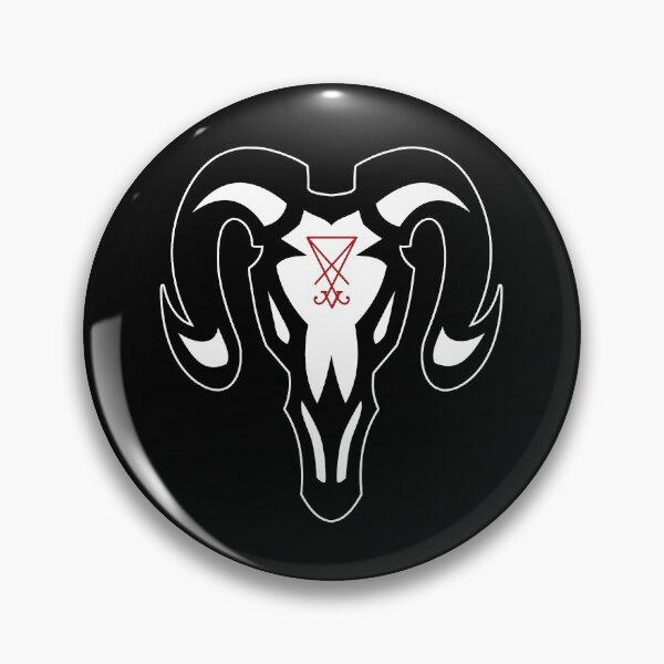 Item preview, Lucifer Goat Skull designed and sold by artpirate.