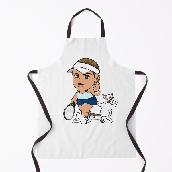Item preview, Jelena Ostapenko cat photo bumb designed and sold by Colacatlee.