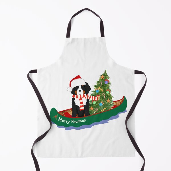 Item preview, Bernese Mt Dog Christmas Tree Canoe designed and sold by emrdesigns.
