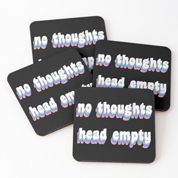 Item preview, no thoughts, head empty designed and sold by TikTokTalk.