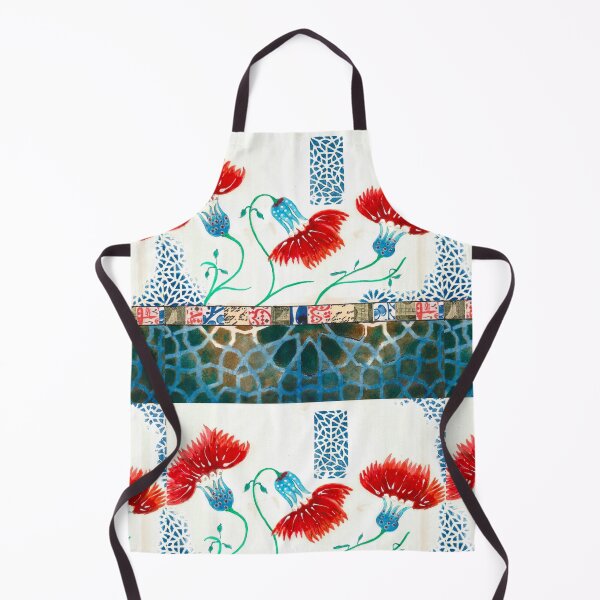Item preview, Arabesque Floral Geometric Print - Version 3 designed and sold by Helen Al-Ammari.