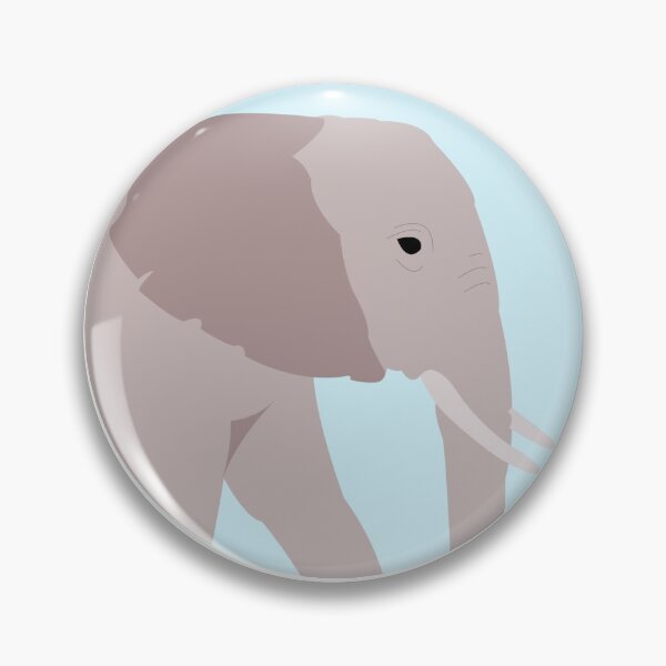 Item preview, Blue Elephant Circle designed and sold by Justina Designs.