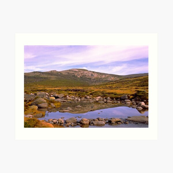 Snowy River, Charlotte Pass, Snowy Mountains, Australia Art Print