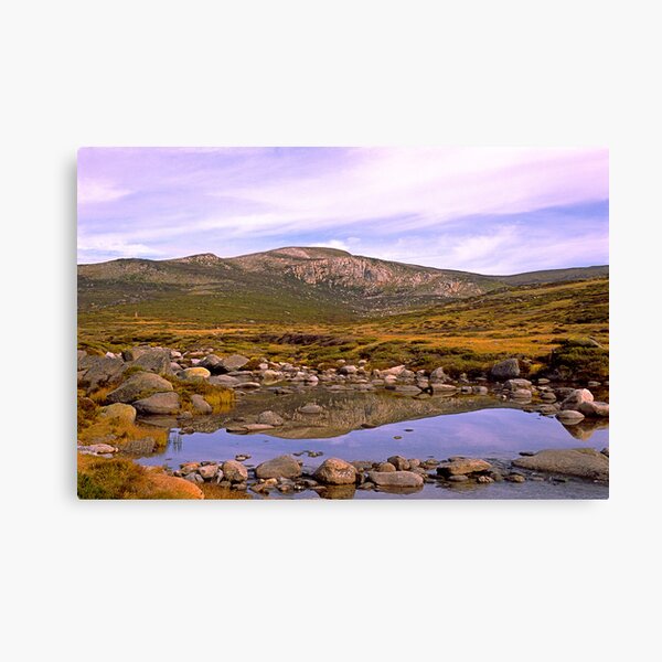 Snowy River, Charlotte Pass, Snowy Mountains, Australia Canvas Print