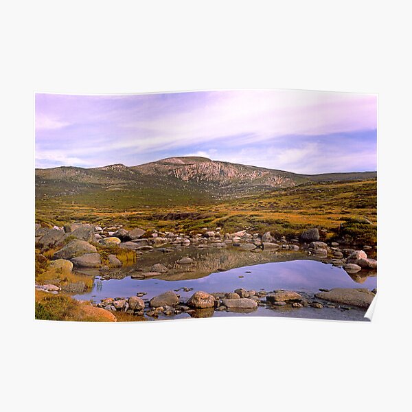 Snowy River, Charlotte Pass, Snowy Mountains, Australia Poster