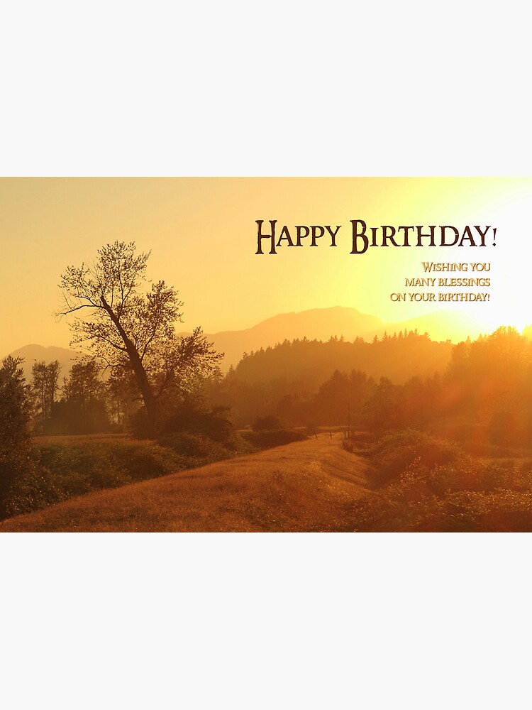 Landscape Birthday Cards For Men - View #4