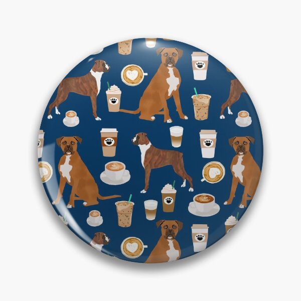Item preview, Boxer dog breed coffee pet gifts boxers pupuccino  designed and sold by PetFriendly.