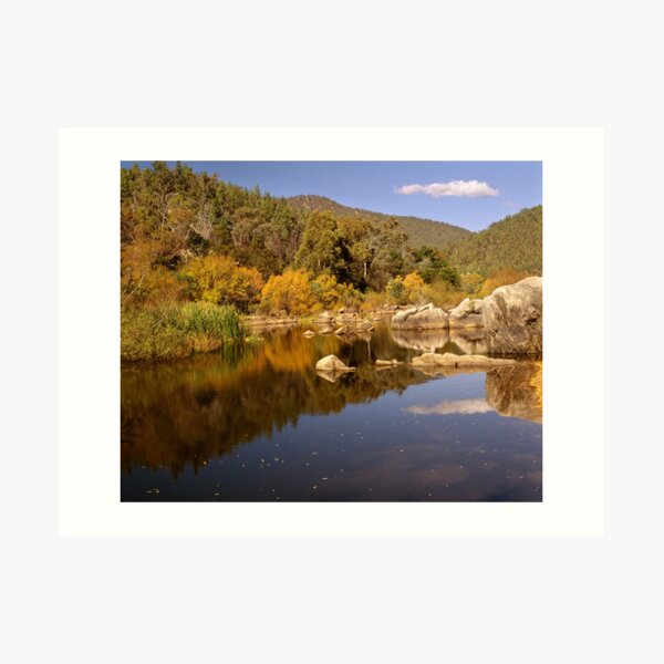 Snowy River, Snowy Mountains, Australia Art Print