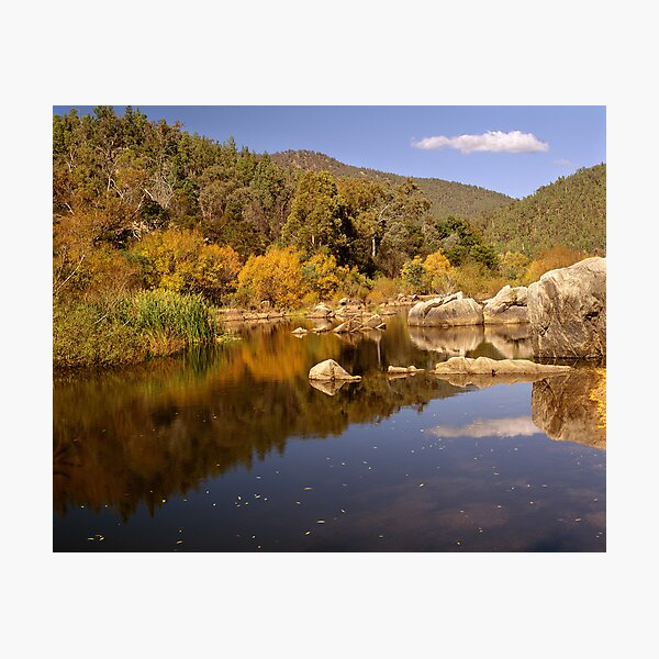 Snowy River, Snowy Mountains, Australia Photographic Print