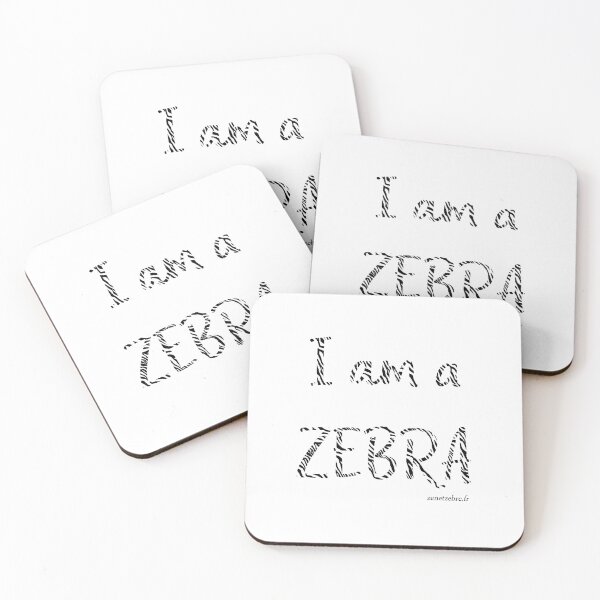 Item preview, I am a zebra designed and sold by Audrey Janvier | AJD.