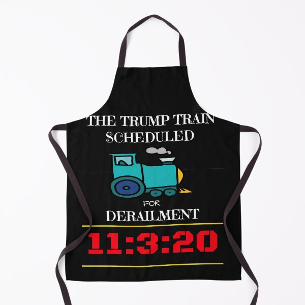 Item preview, The Trump Train Scheduled for Derailment 11320,Anti-Trump T-Shirt designed and sold by SeaJayShop.
