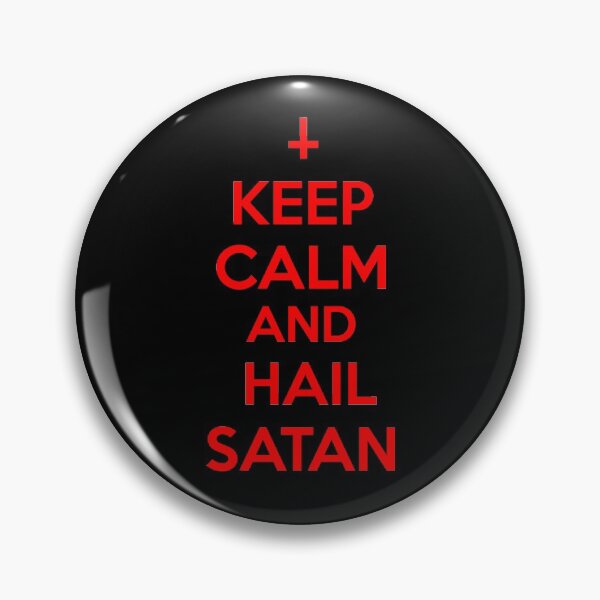 Item preview, Keep Calm And Hail Satan designed and sold by artpirate.