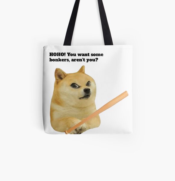 Doge Tote Bags Redbubble - the doge swag squad roblox