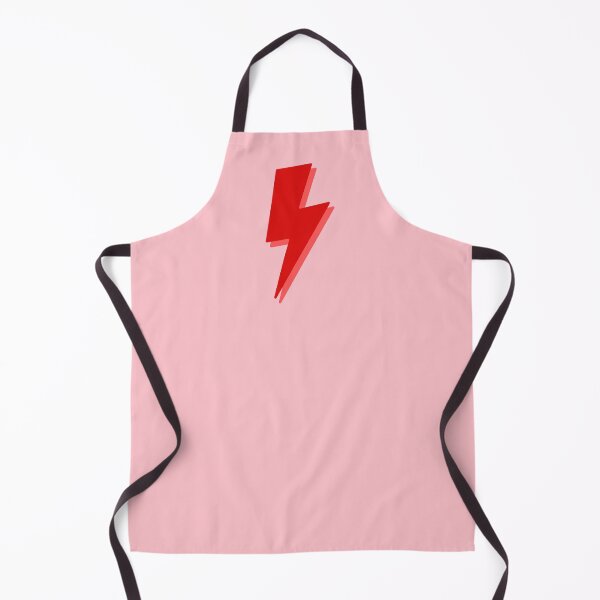 Item preview, Red and Pink Lightning Bolt designed and sold by polishalpaca.