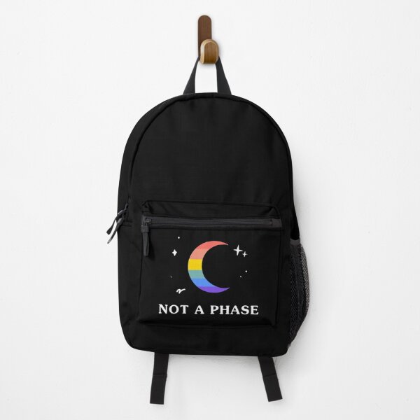 Item preview, Not A Phase Gay Lesbian LGBTQ Pride Flag Moon designed and sold by yesqueen.
