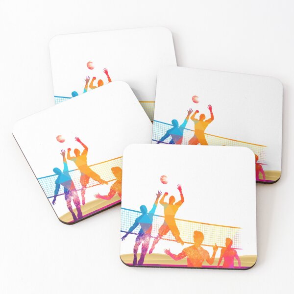 Item preview, Beach Volleyball Silhouette designed and sold by Designs By Creation.