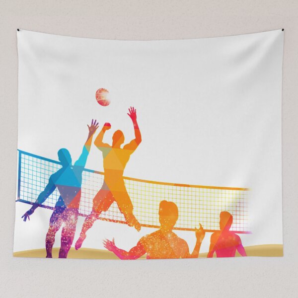 Item preview, Beach Volleyball Silhouette designed and sold by Designs By Creation.