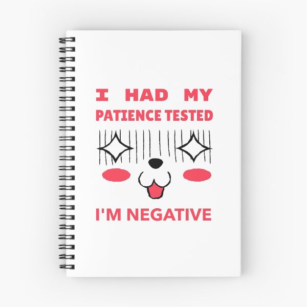 Item preview,  I Had My Patience Tested I'm Negative Funny Face Expression designed and sold by BlueCloverTrend.