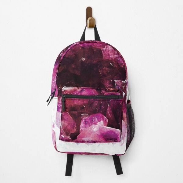 Item preview, Purple Crystal and Stone Structures - Abstract Mineral Art designed and sold by ColorsHappiness.
