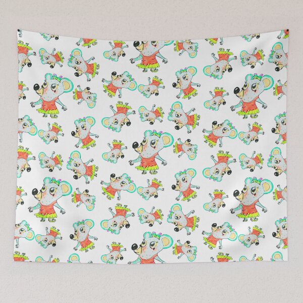 Artikelvorschau, Willie the Mouse - Echtes Kinderkunst-Tierdesign entworfen und verkauft von Lart-Design.