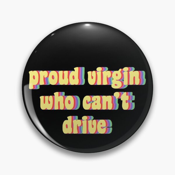 Item preview, proud virgin who can't drive designed and sold by TikTokTalk.