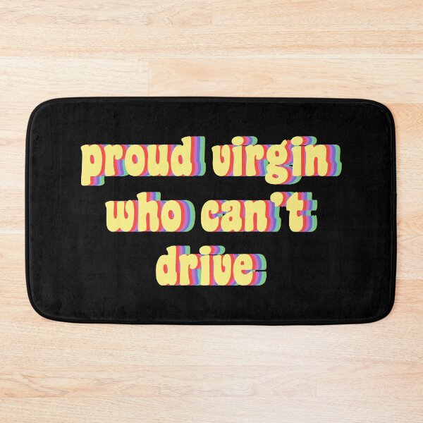Item preview, proud virgin who can't drive designed and sold by TikTokTalk.